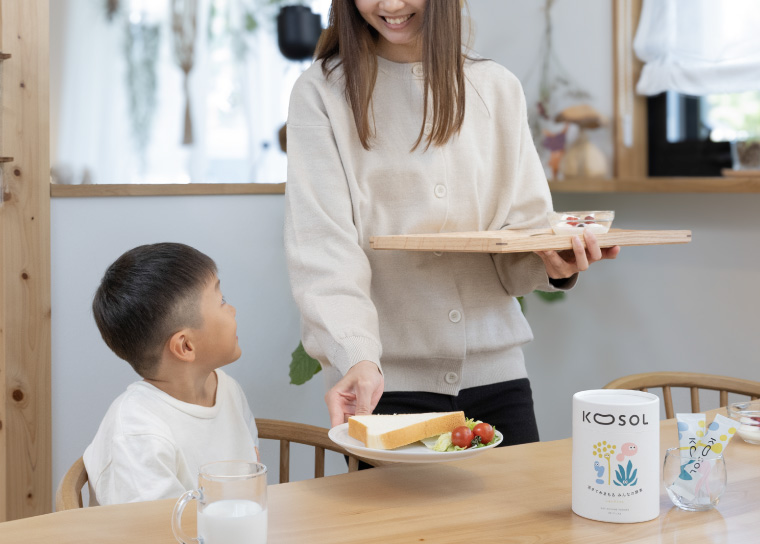時間がない朝でも